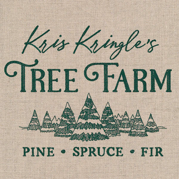 Kris Kringle's Tree Farm Market Sign - Image 3