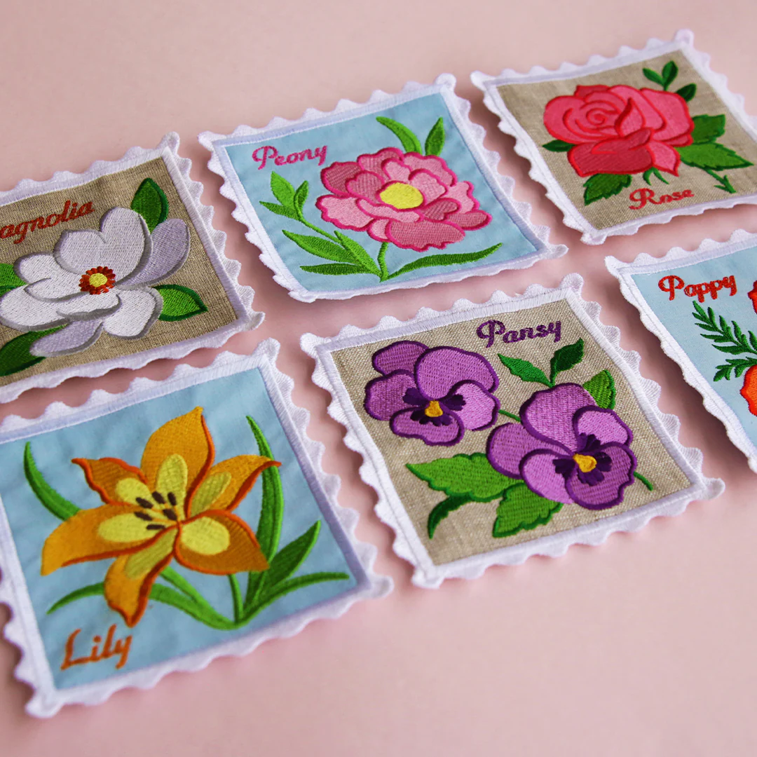 Lace Edge Flower Stamp Coaster - Magnolia (In-the-Hoop) - Image 7