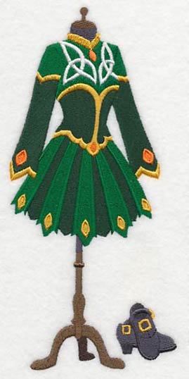 Lady of the Dance Dress Form - Image 3