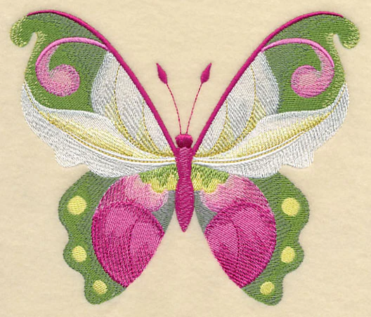 Lady Slipper Butterfly in Watercolor - Image 2