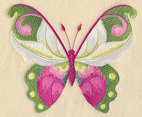 Lady Slipper Butterfly in Watercolor - Image 3