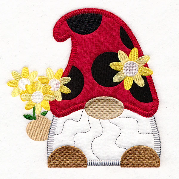 Ladybug Gnome (Heirloom Applique) - Image 5
