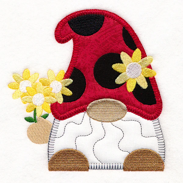 Ladybug Gnome (Heirloom Applique) - Image 7