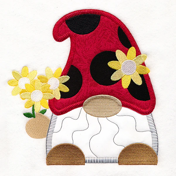 Ladybug Gnome (Heirloom Applique) - Image 9