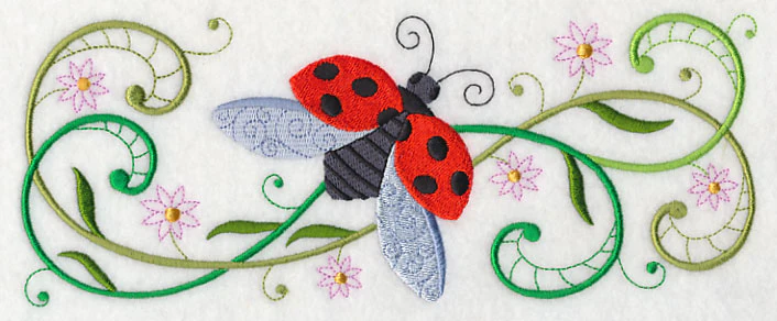 Ladybug Potpourri Border - Image 2