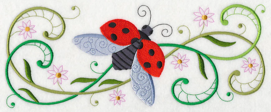 Ladybug Potpourri Border - Image 5