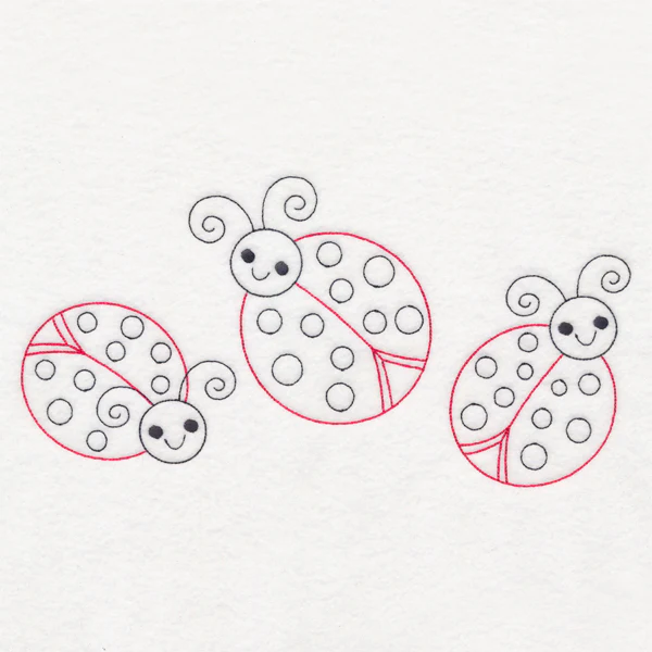 Ladybugs Trio (Vintage) - Image 6