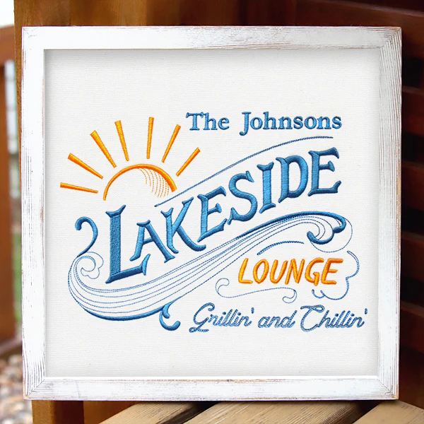 Lakeside Lounge Market Sign - Image 2