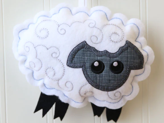 Lamb Stuffie (In-the-Hoop) - Image 3