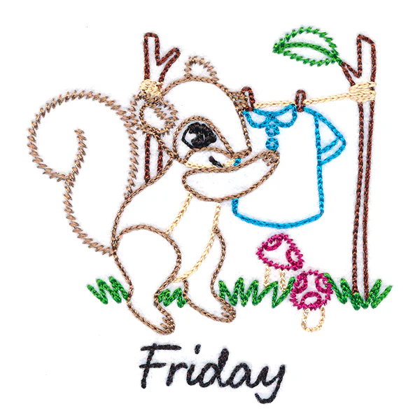 Laundry Squirrel on Friday - Image 2