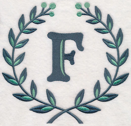 Laurel Letter F - 7 Inch - Image 5