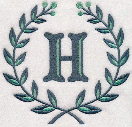 Laurel Letter H - 7 Inch - Image 2
