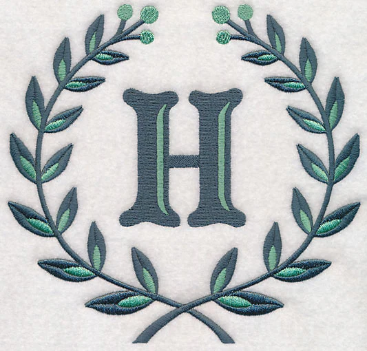 Laurel Letter H - 7 Inch - Image 5
