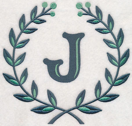 Laurel Letter J - 7 Inch - Image 2
