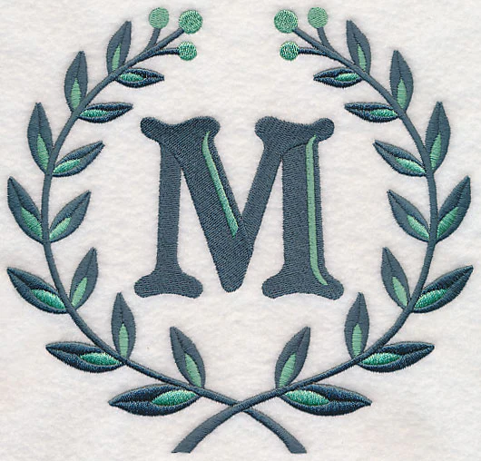 Laurel Letter M - 7 Inch - Image 5