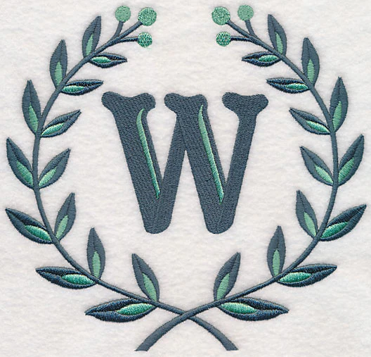 Laurel Letter W - 7 Inch - Image 5