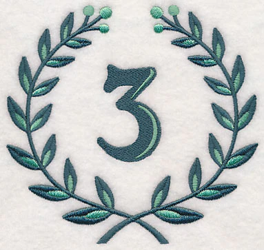 Laurel Number 3 - 7 Inch - Image 3