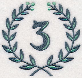 Laurel Number 3 - 7 Inch - Image 4