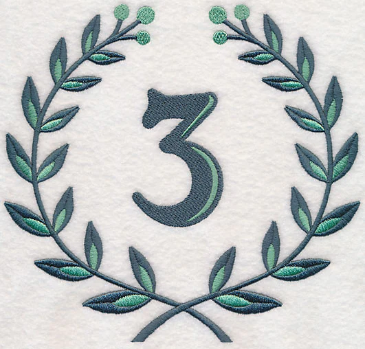 Laurel Number 3 - 7 Inch - Image 5