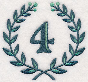 Laurel Number 4 - 7 Inch - Image 4