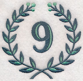 Laurel Number 9 - 7 Inch - Image 4