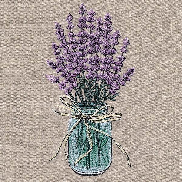 Lavender Canning Jar Bouquet - Image 7