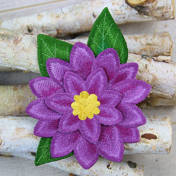 Layered Dahlia (In-the-Hoop) - Image 3