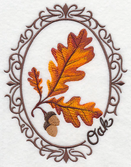 Leaf Cameo - Oak - Image 3