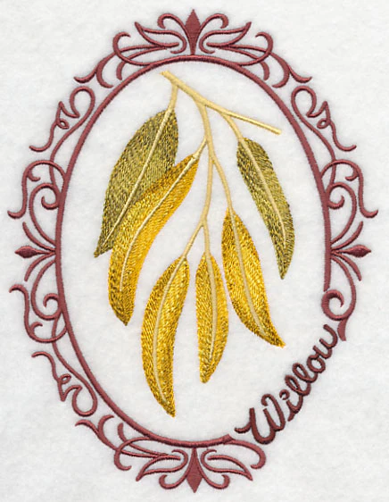 Leaf Cameo - Willow - Image 3