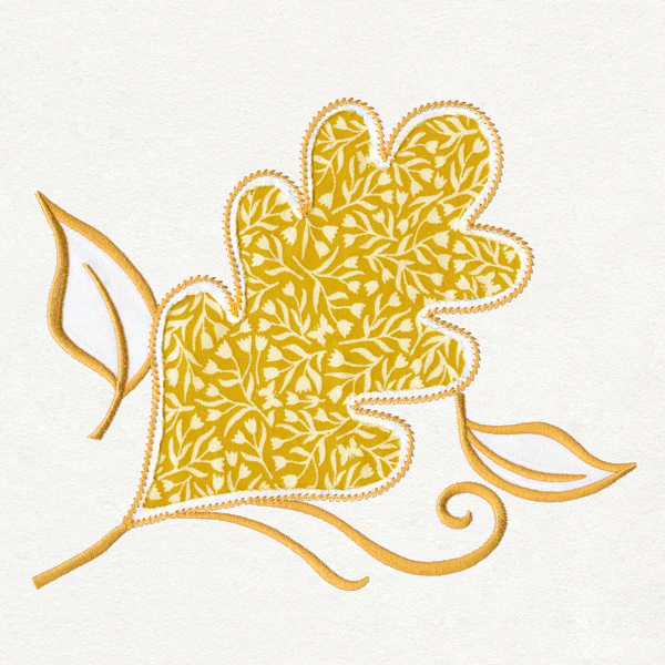 Leaf Silhouette (Reverse Applique) - Image 2