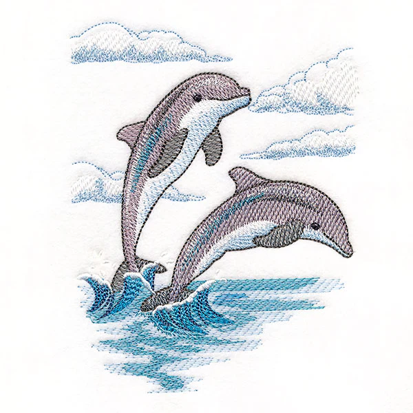 Leaping by the Seaside Dolphins - Image 3