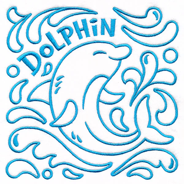 Learn & Grow Animal Square - Dolphin