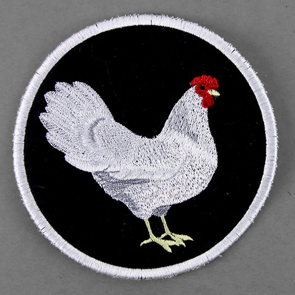 Leghorn Hen Coaster (In-the-Hoop) - Image 5
