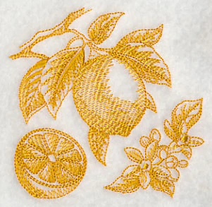 Lemon Botanical (Toile) - Image 5