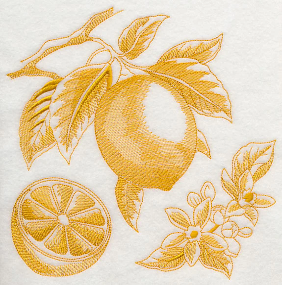 Lemon Botanical (Toile) - Image 6