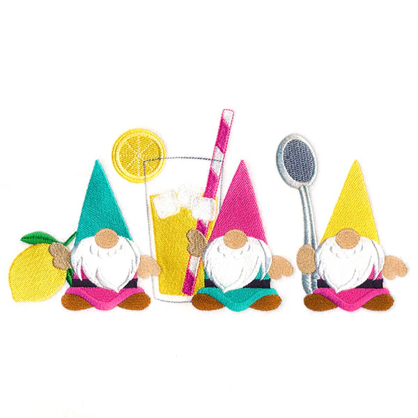 Lemonade Loving Gnomes Trio - Image 3