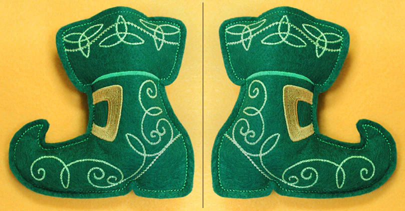 Leprechaun Boots (In-the-Hoop) - Image 9