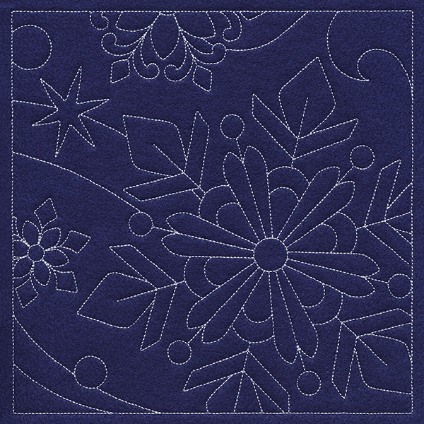 Let It Snow Quilting - Beautiful Snowflake (Double Run) - Image 6