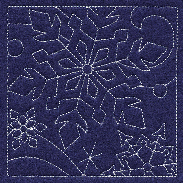 Let It Snow Quilting - Captivating Snowflake (Double Run) - Image 5