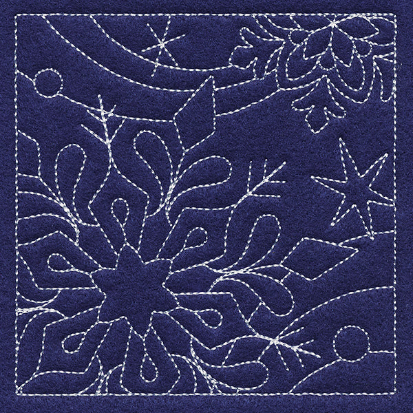 Let It Snow Quilting - Stunning Snowflake (Double Run) - Image 5