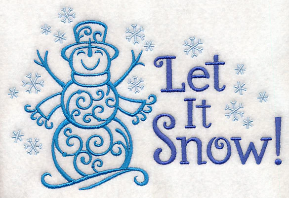 Let It Snowman (Filigree) - Image 3