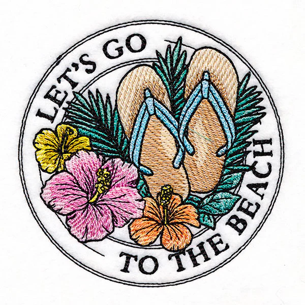 Let's Go to the Beach Stamp - Image 10