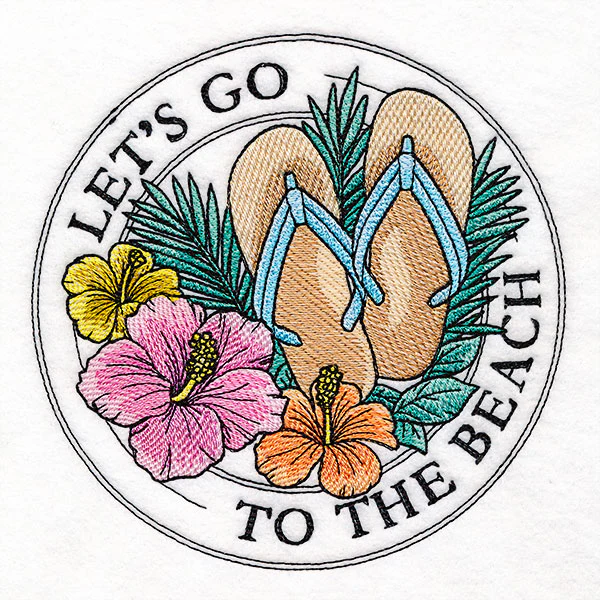 Let's Go to the Beach Stamp - Image 7