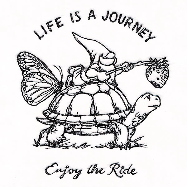 Life is a Journey Gnome & Turtle - Image 5