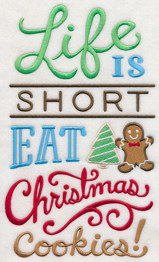 Life is Short Eat Christmas Cookies - Image 6