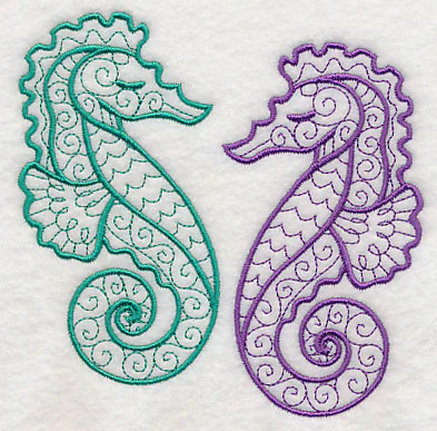 Light and Lovely Seahorses - Image 3