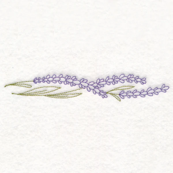 Light Lavender Border (Vintage) - Image 4
