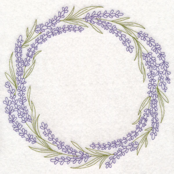 Light Lavender Wreath (Vintage)