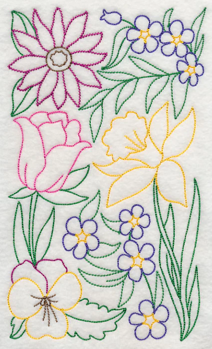 Light Spring Blossoms 1 (Vintage) - Image 2