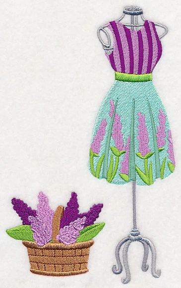 Lilacs Dress Form - Image 3